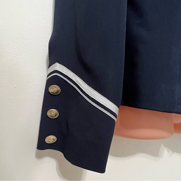 BICCI Vintage Florine Wachter Navy Nautical Blazer - Picture 4 of 8